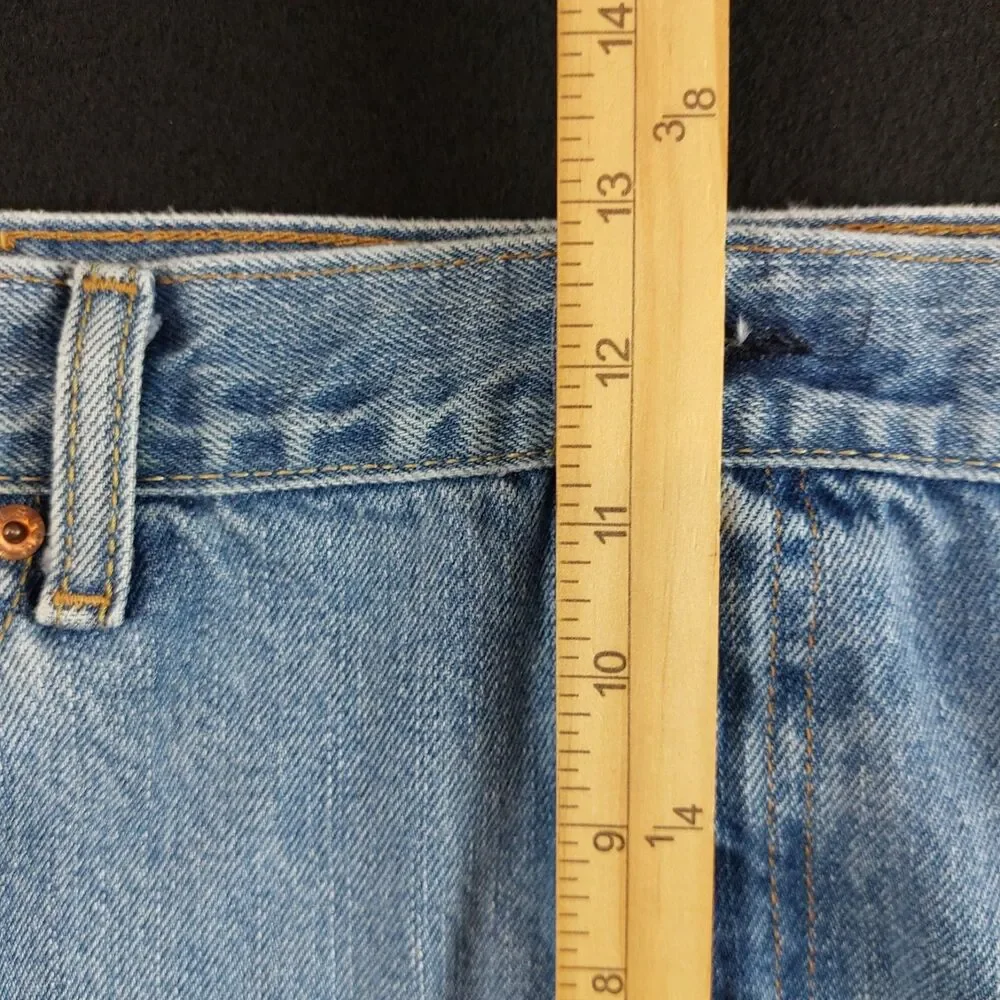 Levi's 550 Relaxed Fit Jeans Men's 38x34 Blue Natural Fade High Rise